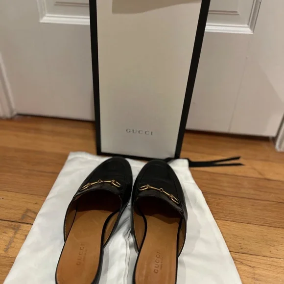 GUCCI black Princetown mules - Picture 4 of 4